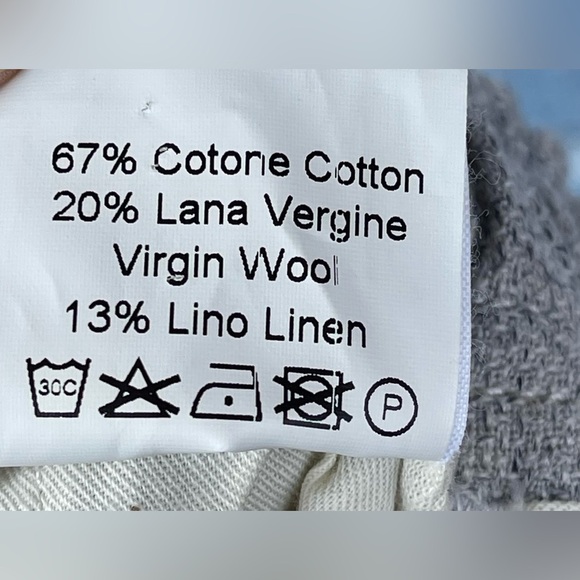 BEVILACQUA FIRENZE MADE IN ITALY CASUAL PANTS SIZE 11/ M - Picture 13 of 13